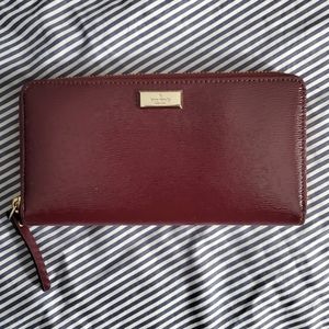 Kate Spade Burgundy Wallet